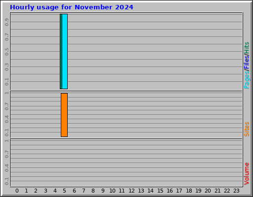 Hourly usage for November 2024 Hourly usage for November 2024